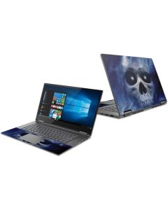 MightySkins Skin Compatible with Lenovo Yoga 730 15" (2018) - Haunted Skull | Protective, Durable, and Unique Vinyl Decal wrap Cover | Easy to Apply, Remove, and Change Styles | Made in The USA