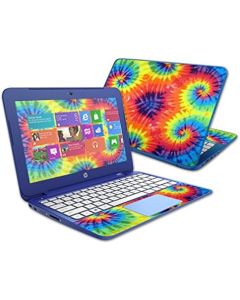 Mightyskins Skin Compatible with Hp Stream 11" (2014) - Tie Dye 2 | Protective, Durable, and Unique Vinyl Decal Wrap Cover | Easy to Apply, Remove, and Change Styles | Made in The USA