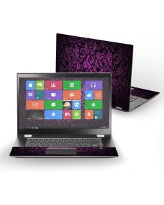 Mightyskins Skin Compatible with Lenovo Flex 5 15" (2017) - Purple Style | Protective, Durable, and Unique Vinyl Decal Wrap Cover | Easy to Apply, Remove, and Change Styles | Made in The USA