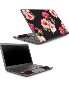 Mightyskins Skin Compatible with Hp Chromebook 14 G5 - Hibiscus | Protective, Durable, and Unique Vinyl Decal Wrap Cover | Easy to Apply, Remove, and Change Styles | Made in The USA
