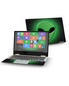 Mightyskins Skin Compatible with Lenovo Yoga 720 13" (2017) - Alien Invasion | Protective, Durable, and Unique Vinyl Decal Wrap Cover | Easy to Apply, Remove, and Change Styles | Made in The USA