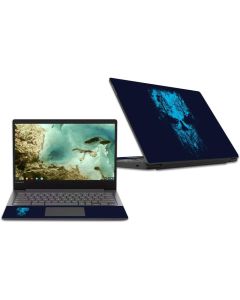 MightySkins Skin Compatible with Lenovo Chromebook S330 (2018) - Lost Dreams | Protective, Durable, and Unique Vinyl Decal wrap Cover | Easy to Apply, Remove, and Change Styles | Made in The USA