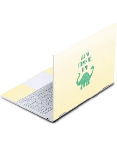 MightySkins Skin Compatible with Google Pixelbook - All My Friends are Dead | Protective, Durable, and Unique Vinyl Decal wrap Cover | Easy to Apply, Remove, and Change Styles | Made in The USA
