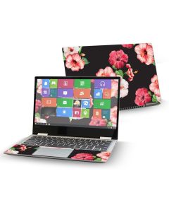 Mightyskins Skin Compatible with Lenovo Yoga 720 13" (2017) - Hibiscus | Protective, Durable, and Unique Vinyl Decal Wrap Cover | Easy to Apply, Remove, and Change Styles | Made in The USA