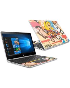 MightySkins Skin Compatible with HP Pavilion x360 15.6" (2018) - I Cant See | Protective, Durable, and Unique Vinyl Decal wrap Cover | Easy to Apply, Remove, and Change Styles | Made in The USA